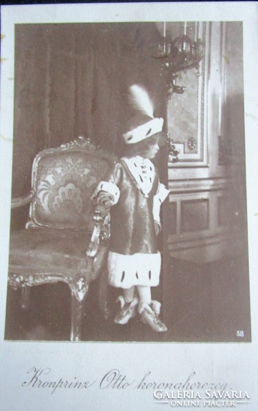 HABSBURG OTTÓ KORONA HERCEG TRÓNÖRÖKÖS IV. Károly UTOLSÓ MAGYAR király 1916 KORONÁZÁS BUDA