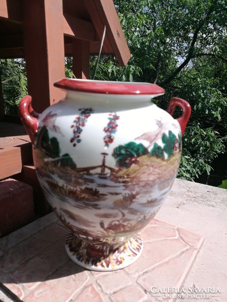 Victoria Japanese geisha vase