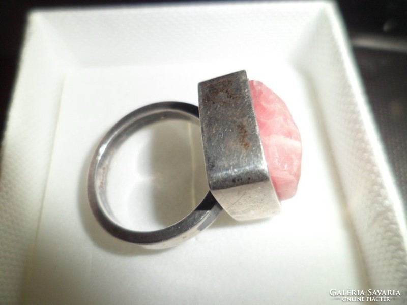 Rustic silver ring