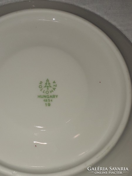 Raven House porcelain saucer (2 pieces)