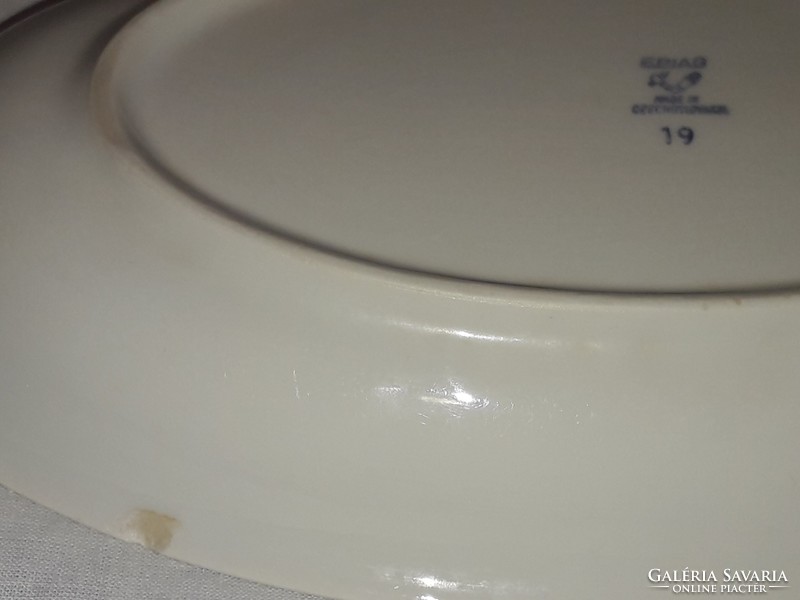 Porcelain (epiag) oval serving dish