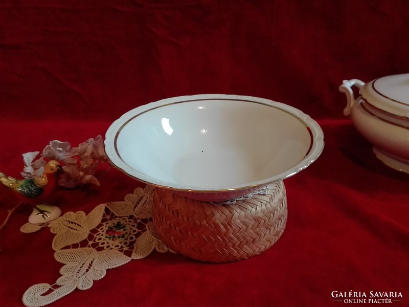 Czech serving bowl snow white side dish or even soup bowl snow white completely new