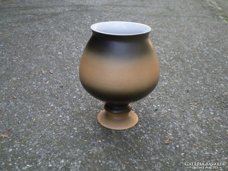 Hollóházi porcelán : Váza