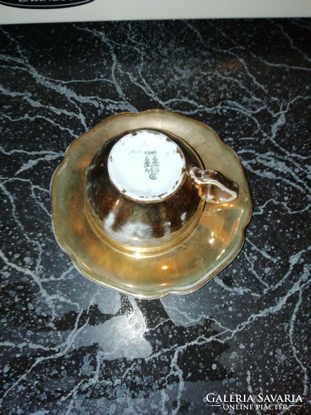 Eladásra kínálok antik nagyon finom porcelán kávés csésze és alj 1941