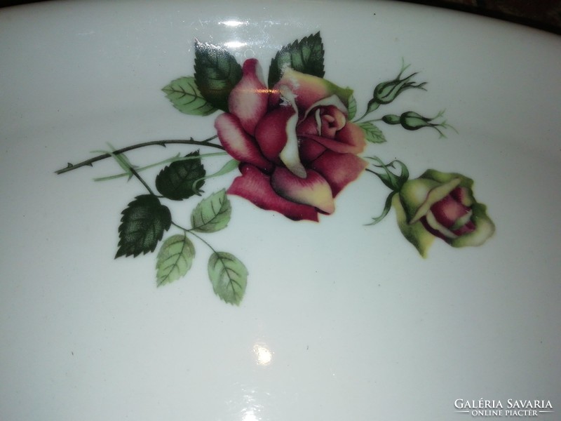 Eladásra kínálok antik porcelán kínáló rózsás 