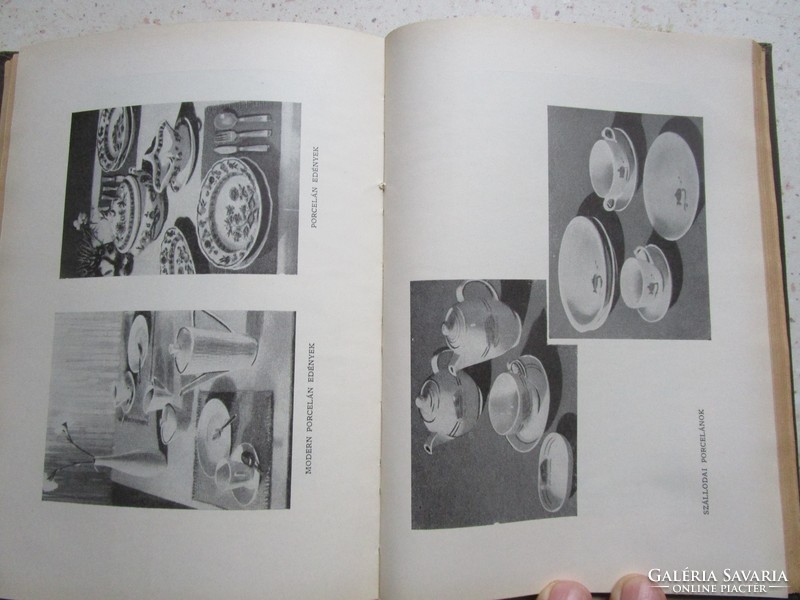 Gastronomy book by Otto Marencich: four-language catering industry manual. Menu editing