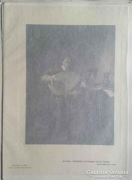 Festészet mesterművei régi müvészek reprodukcioi szerk.Bode Wilhelm Fritz Knapp kiadó Rich.Bong 9lap