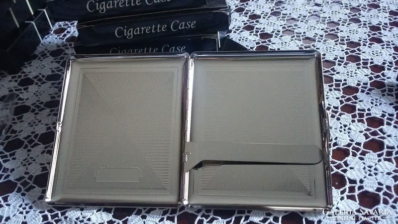 Silver-plated cigarette wallet