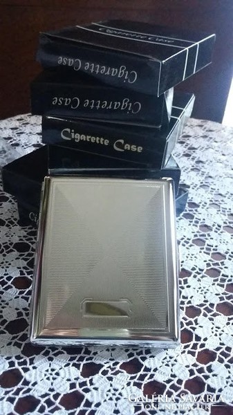 Silver-plated cigarette wallet