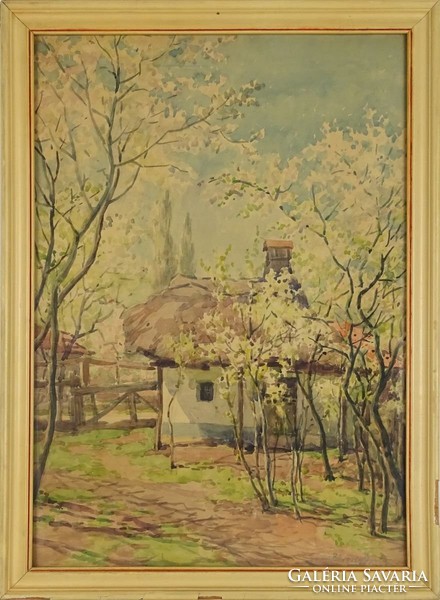 0U207 Járossy Gyula : Tavaszi virágzás 1948