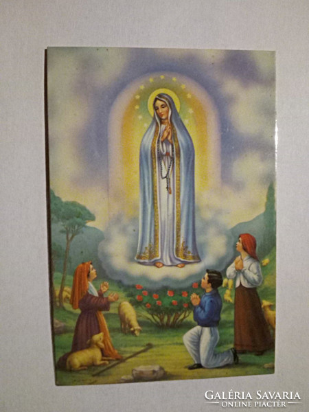 Fatimai Szűz Mária imakép és fohász