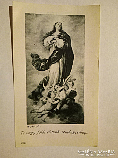 Ima a Szent Szűzhöz Murilló Mária 