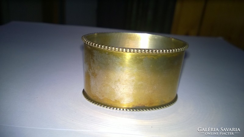 Antique silver plated napkin ring