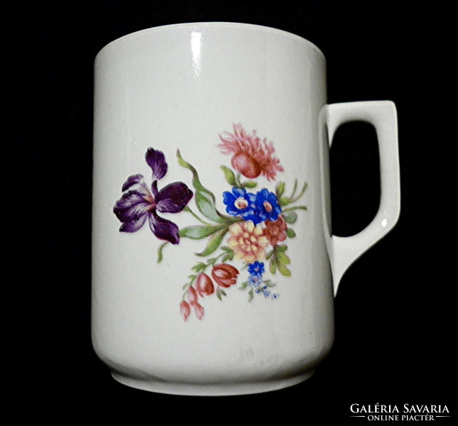 Antique Zsolnay petal cup, mug 50.