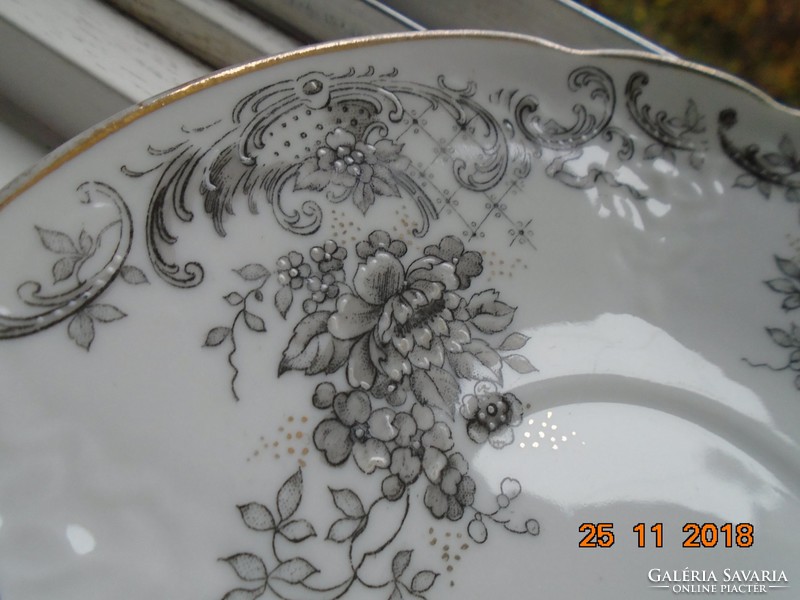 19 Sz imperial antique relief pattern baroque set, hand numbered