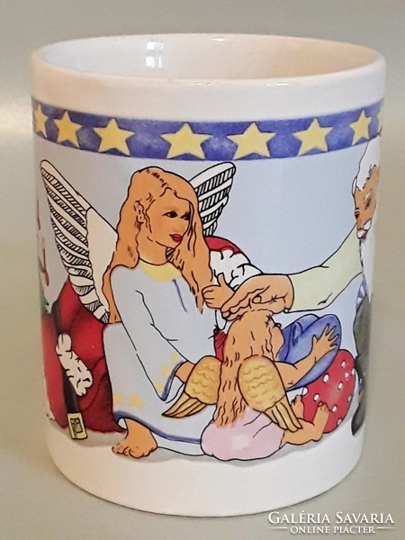 Rare Christmas, dog, Götz mug