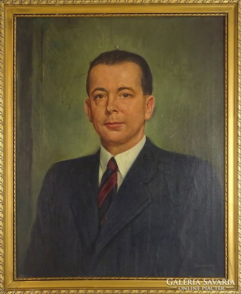 0T852 Bánovszky Miklós : Férfi portré 1944