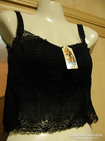 Black lace underwear - new