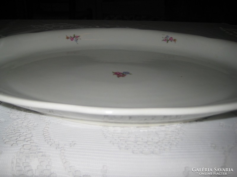 Oval Zsolnay tray, shielded 36.5 x 26 cm.5.