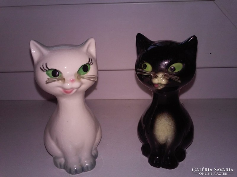 Hummel , Goebel só és bors szóró cica páros - macskák a konyhában