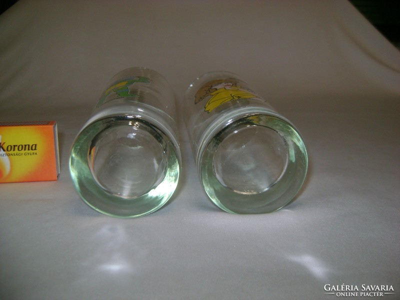 Retro Tini Ninja mintás gyermek pohár - két darab