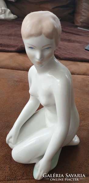 2 pieces of beautiful porcelain nude statue aqincumi!