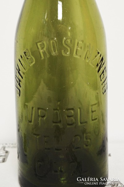 Sörösüveg, palack: Jakub Rosenzweig Vrable Tel.25 0,42l