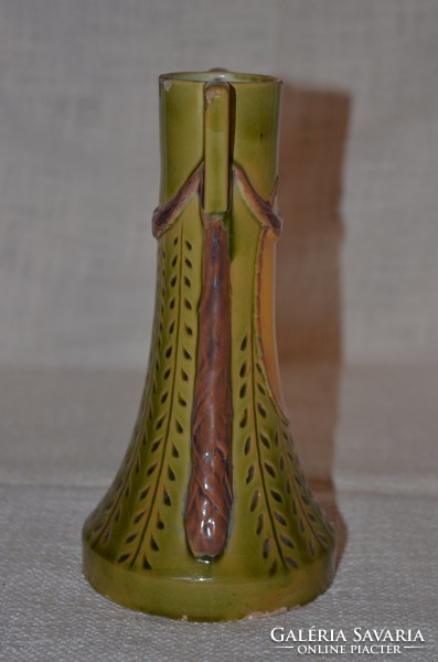 Szecessziós majolika váza  ( DBZ 00107 )