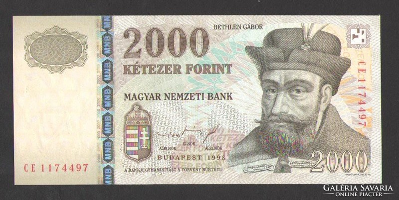 2000 Forint 1998. 