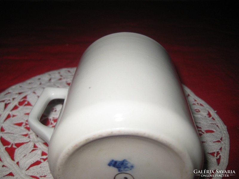 Zsolnay, cup with flower pattern 7.4 x 9.4 cm, nice condition