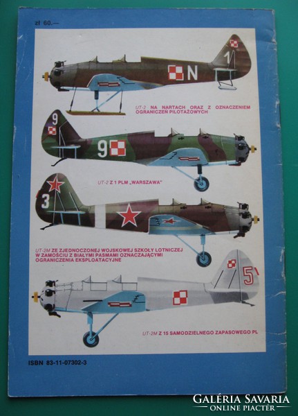 Aircraft - series - in Polish - 4 booklets