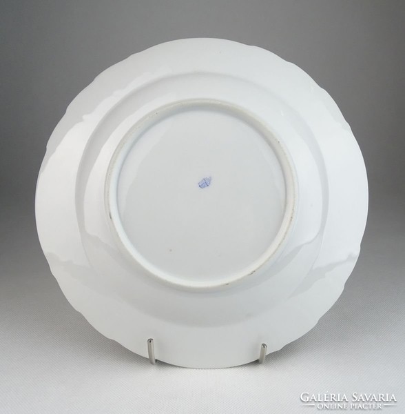 0U108 Antik Herendi porcelán tányér 24.5 cm 1860