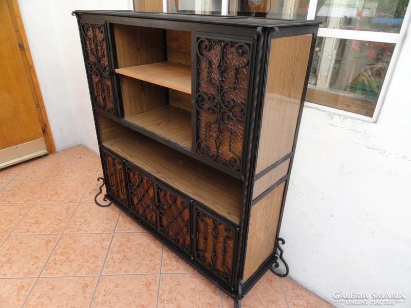 Wrought iron cabinet