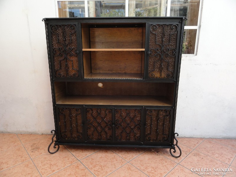Wrought iron cabinet