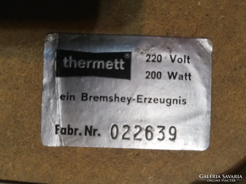Warming tray old thermett ein bremshey-erzeugnis food warming tray