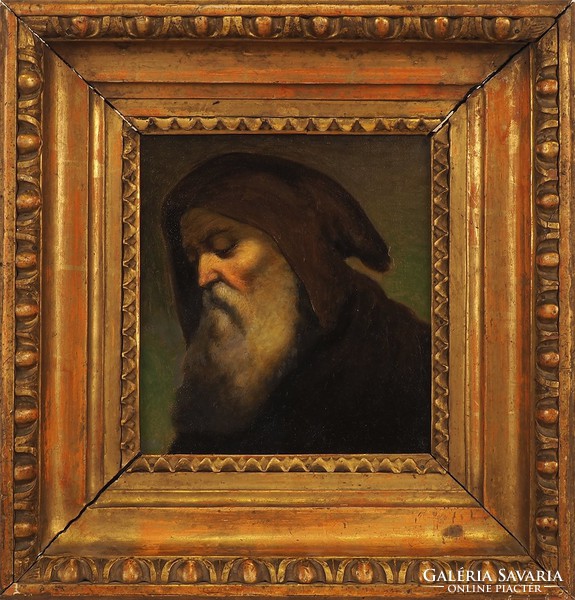 Ismeretlen festő: Csuhás portré, 19. század