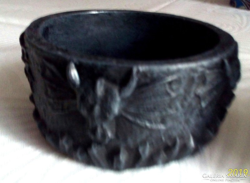 Black dragon jewelry box