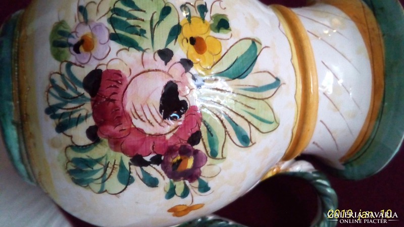 Ceramic jug, 15 cm high