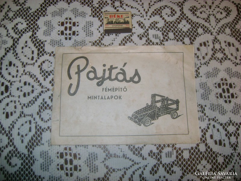 Retro Pajtás fémépítő mintalapok