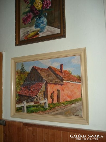 Pirchala Imre képcsarnokos festménye