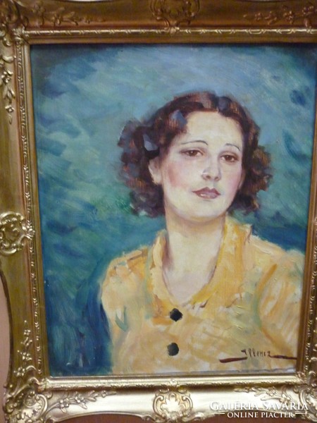 Illencz Lipót 1882-1950 - Nöi portré