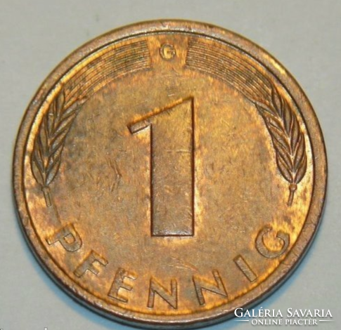1 Pfennig (G) - Németország - 1980.