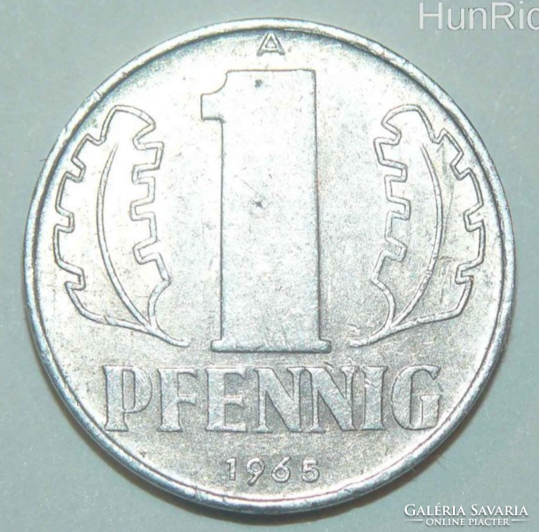 1 Pfennig - Kelet-Németország - 1965.