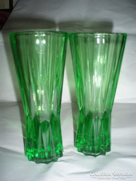 Antique glass glasses.