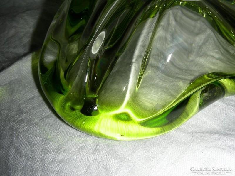 Muránói üveg hamutál