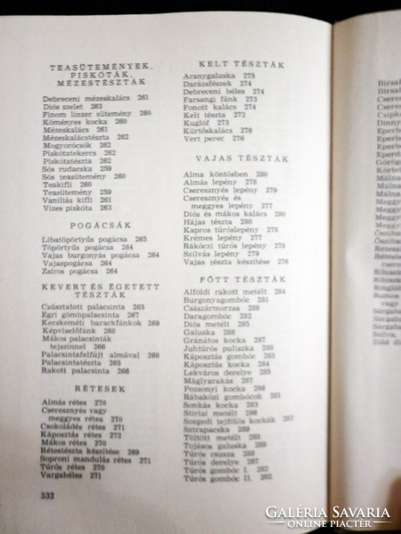 Venesz József: A magyaros konyha 1973.