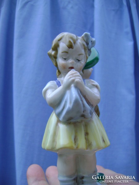 German porcelain figurine of a boy and a girl