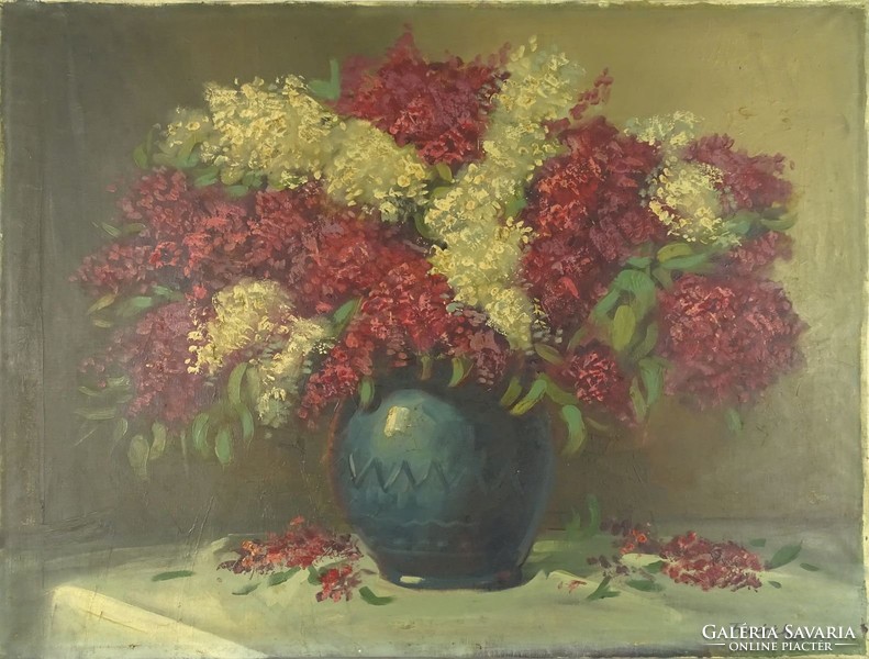 0U883 Friedrich Gábor : Asztali virágcsendélet