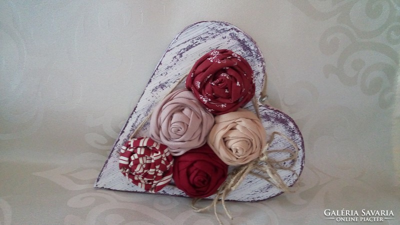 Rose-heart decoration