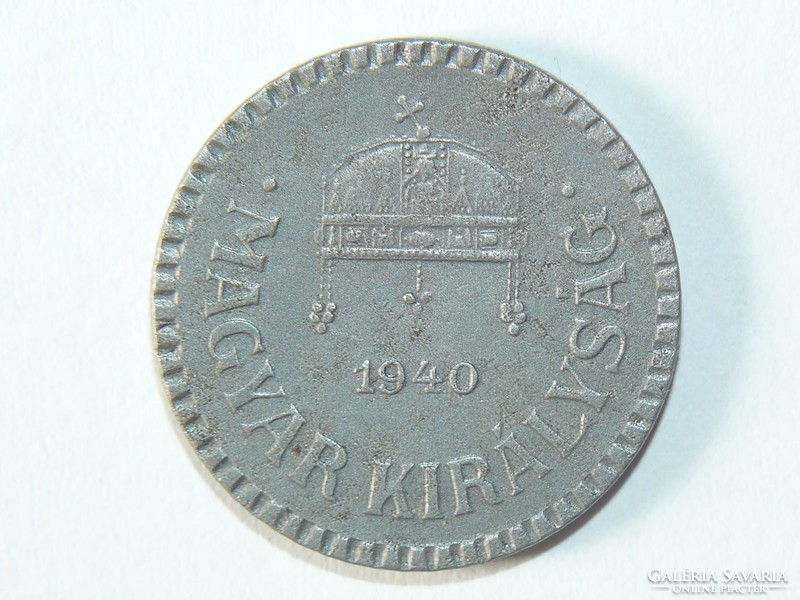 2 Fillér (rovátkolt) - Magyar Királyság - 1940.